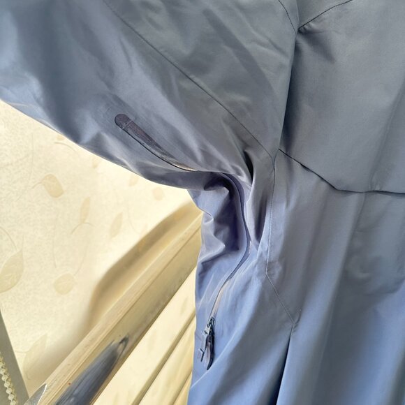 Men's Goose Down Arcteryx Logo Waterproof Warm Hooded Ski Puffer Jacket - Picture 6 of 15